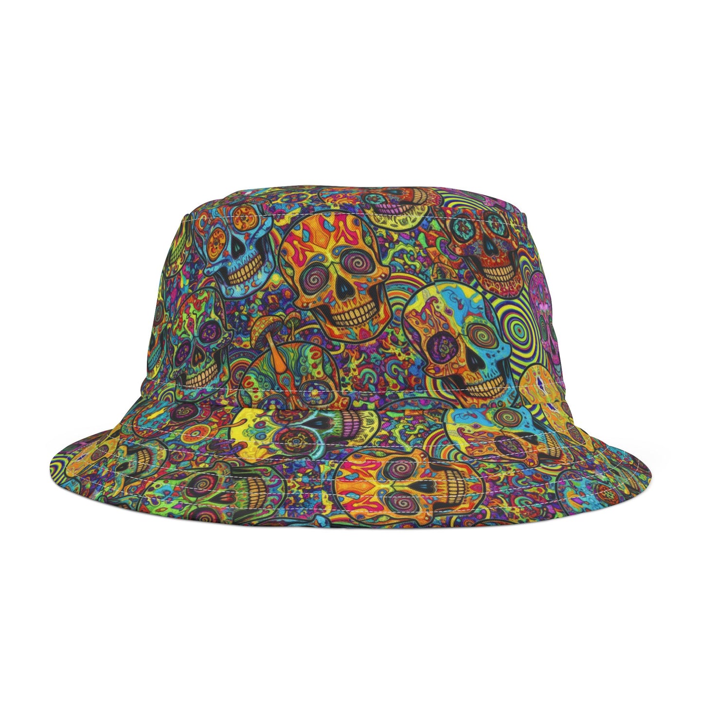 T3kNo-Logic "Calavera Code" Bucket Hat