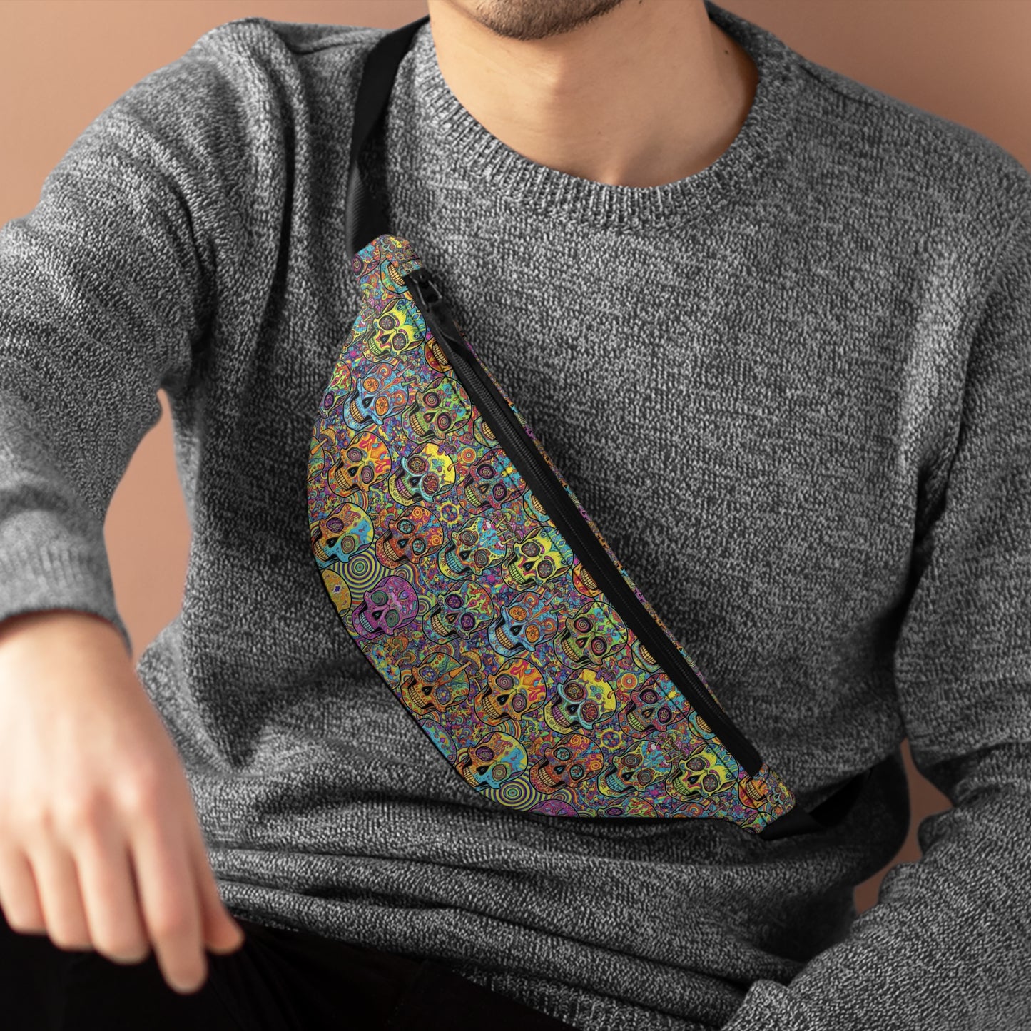 Sugar Skull Fanny Pack