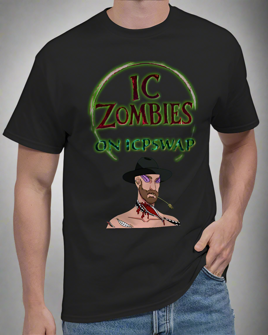 IC Zombies "$ZOMBIE Token Farm" T-Shirt
