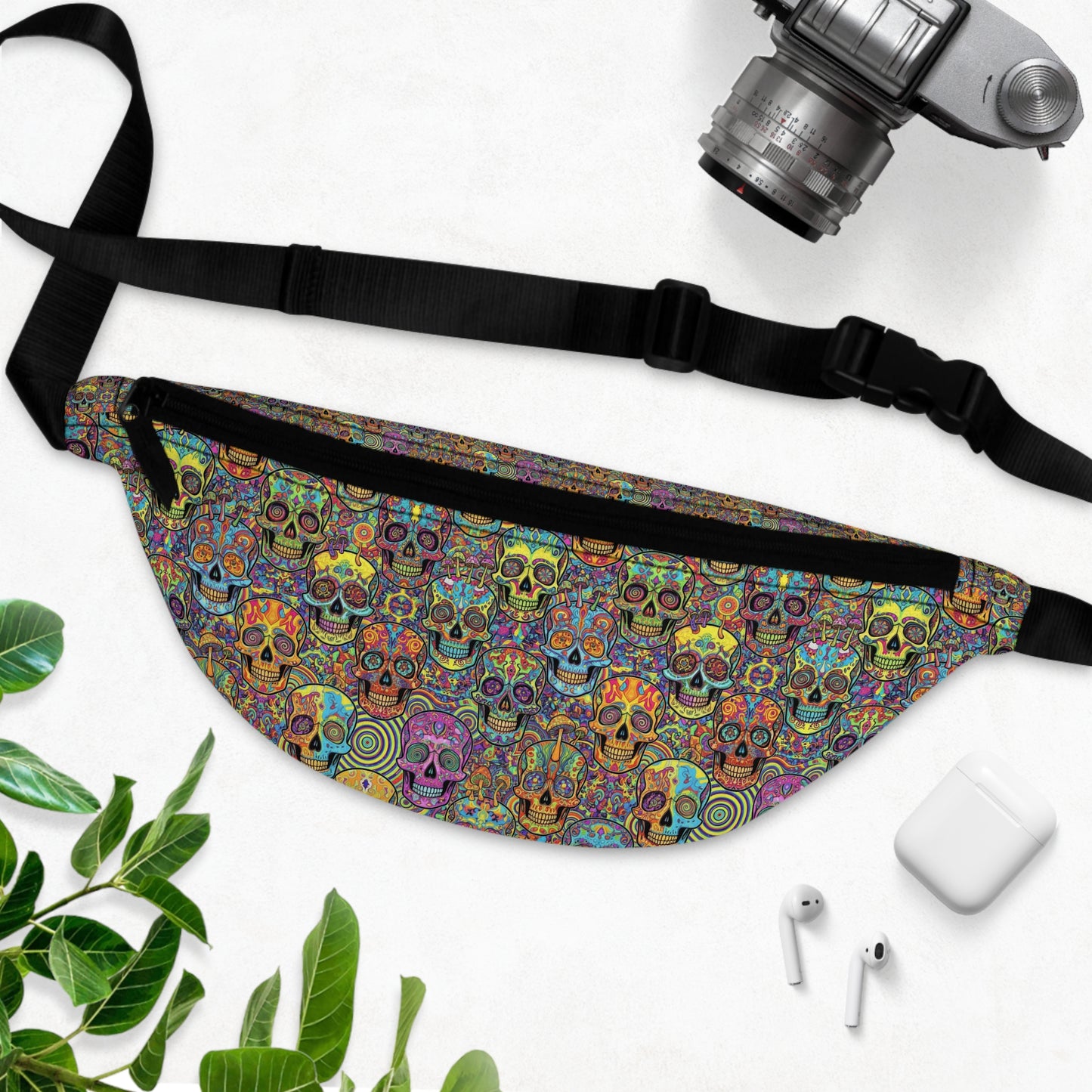 Sugar Skull Fanny Pack