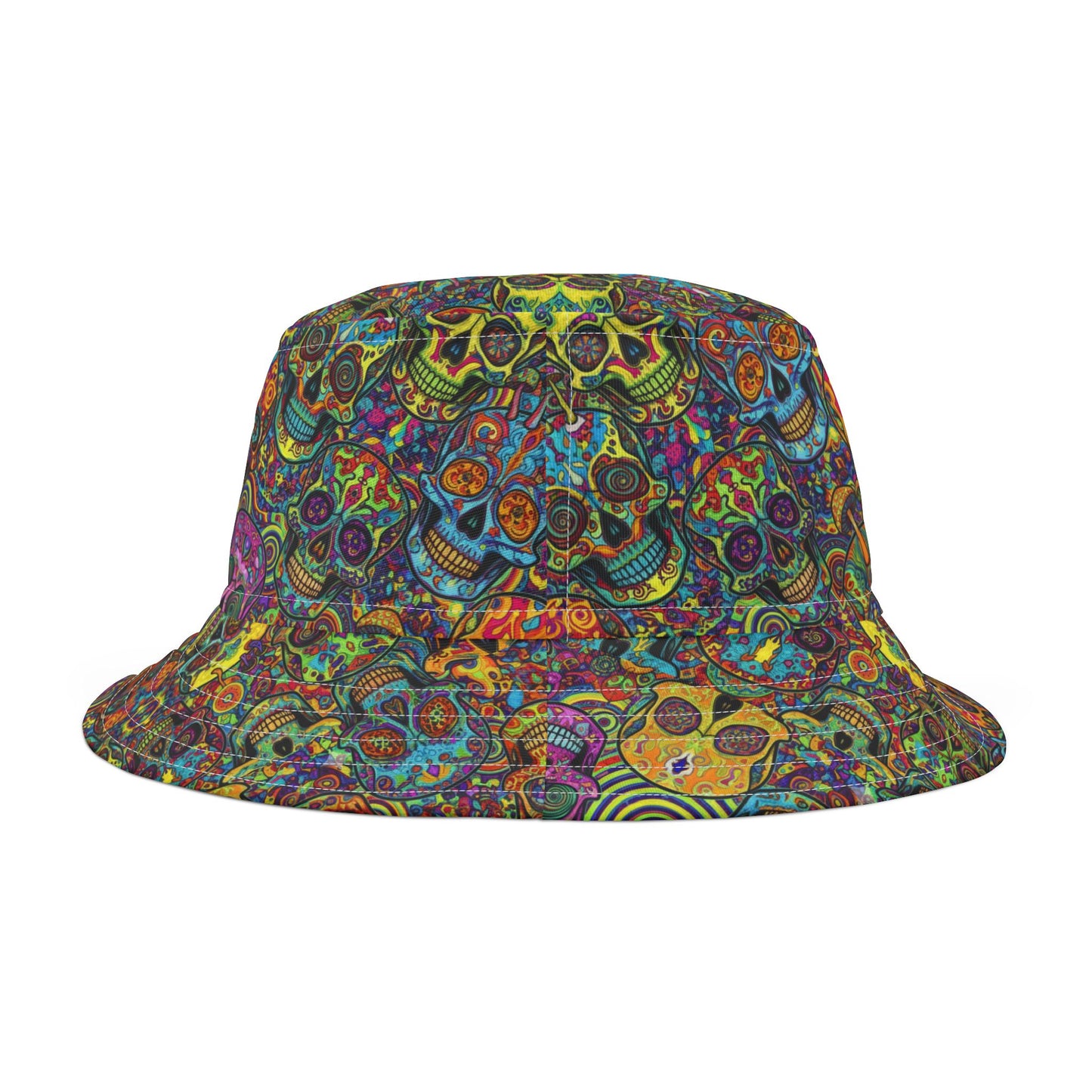 T3kNo-Logic "Calavera Code" Bucket Hat