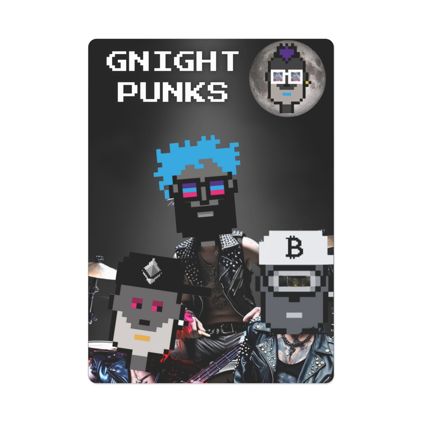 GNight Punks "Multichain Strat" Playing Cards