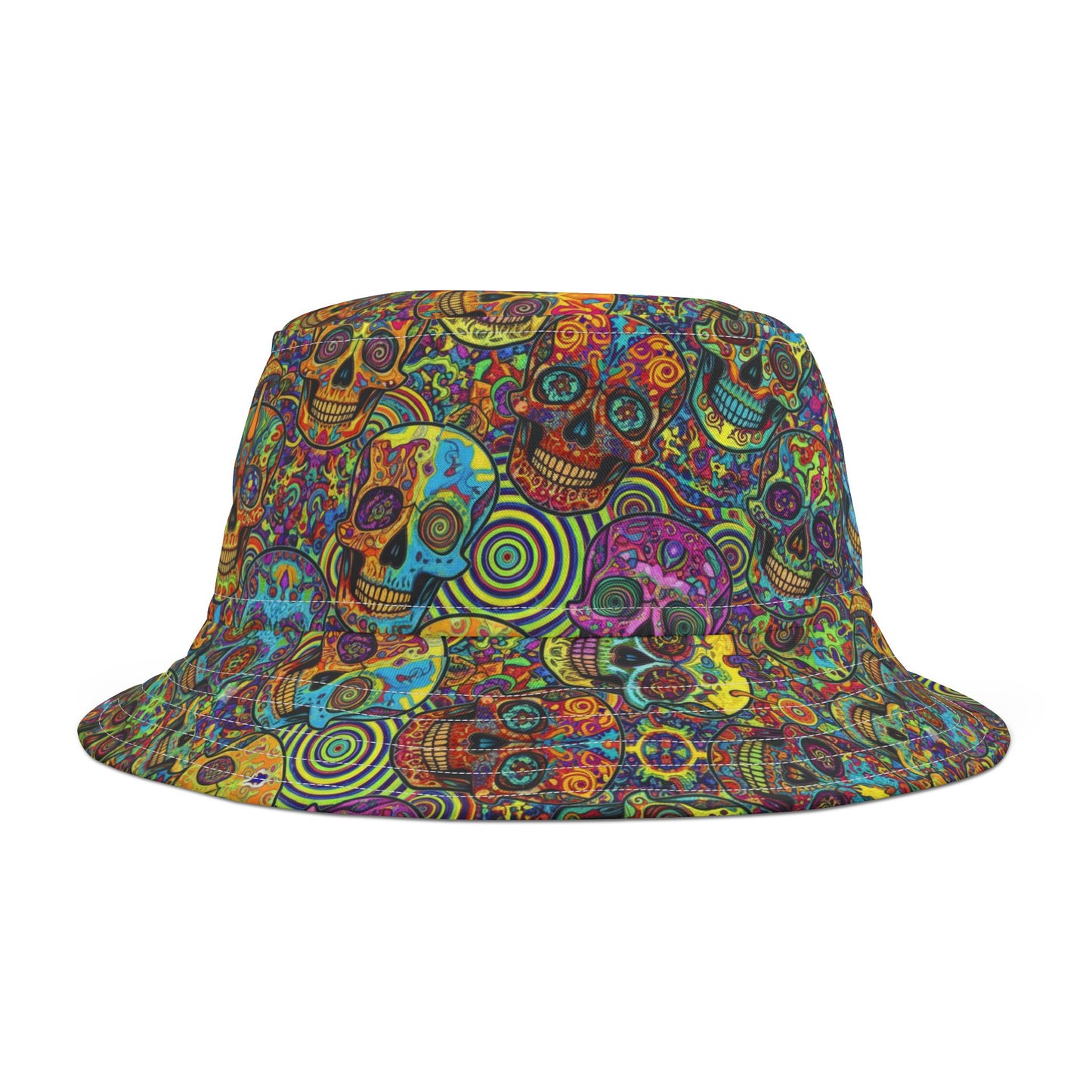 T3kNo-Logic "Calavera Code" Bucket Hat