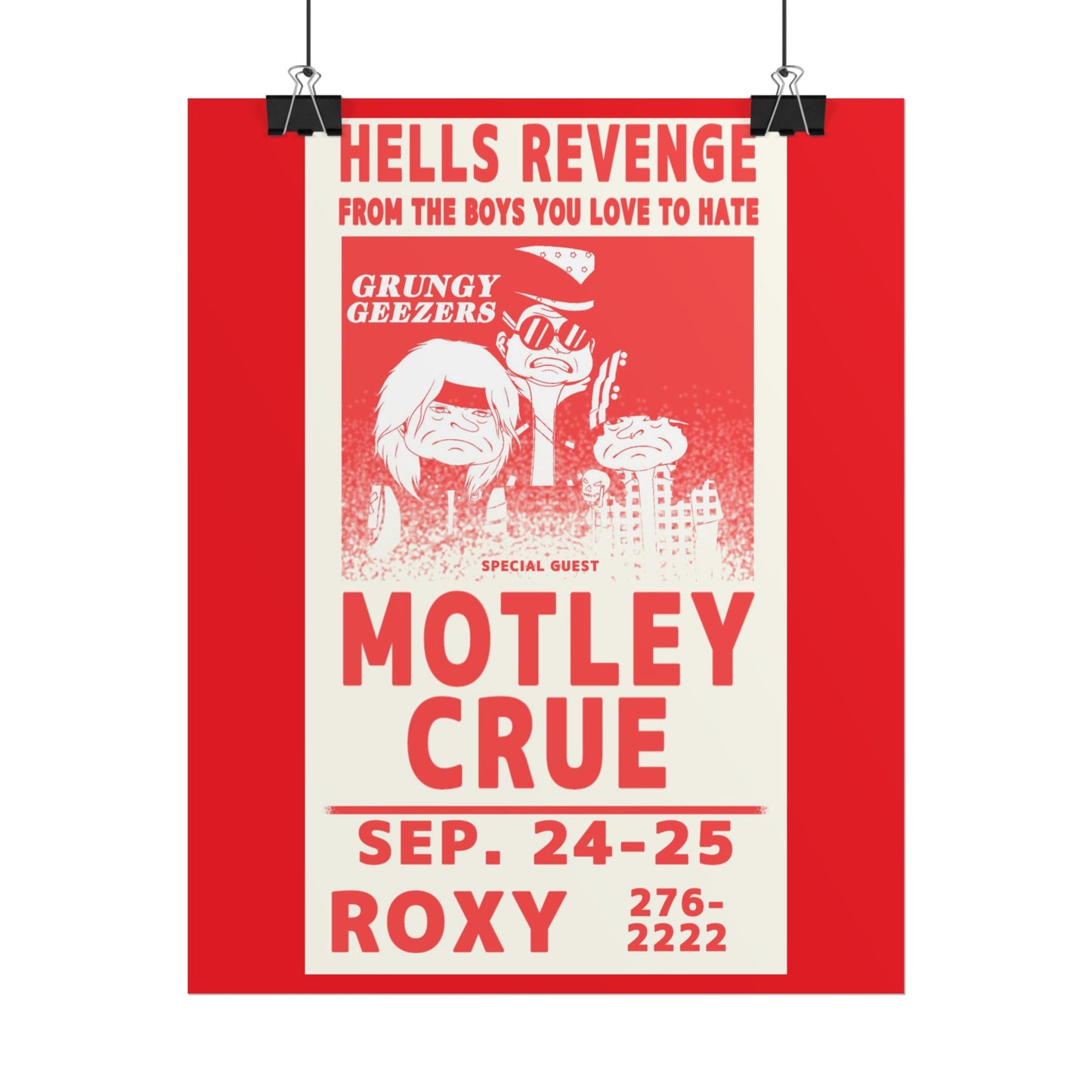 Grungy Geezers "Legendary Groove" Art Poster