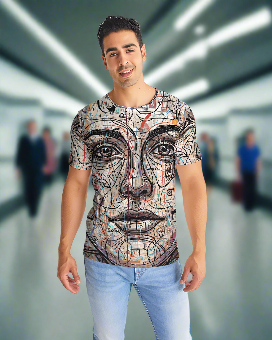 T3kNo-Logic "Faceless" Anti-Facial Recognition T-Shirt