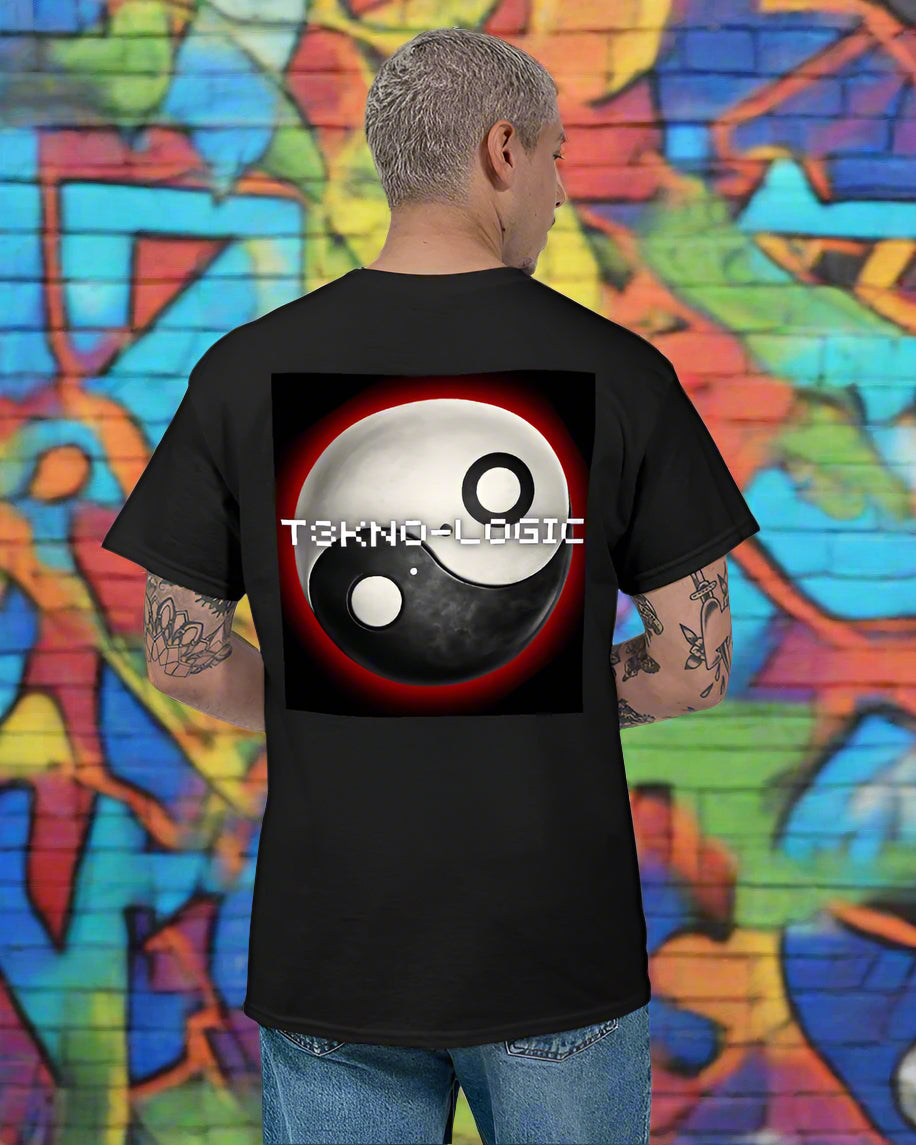 T3kNo-Logic Yin Yang Glow Unisex Ultra Cotton T-Shirt | Gildan