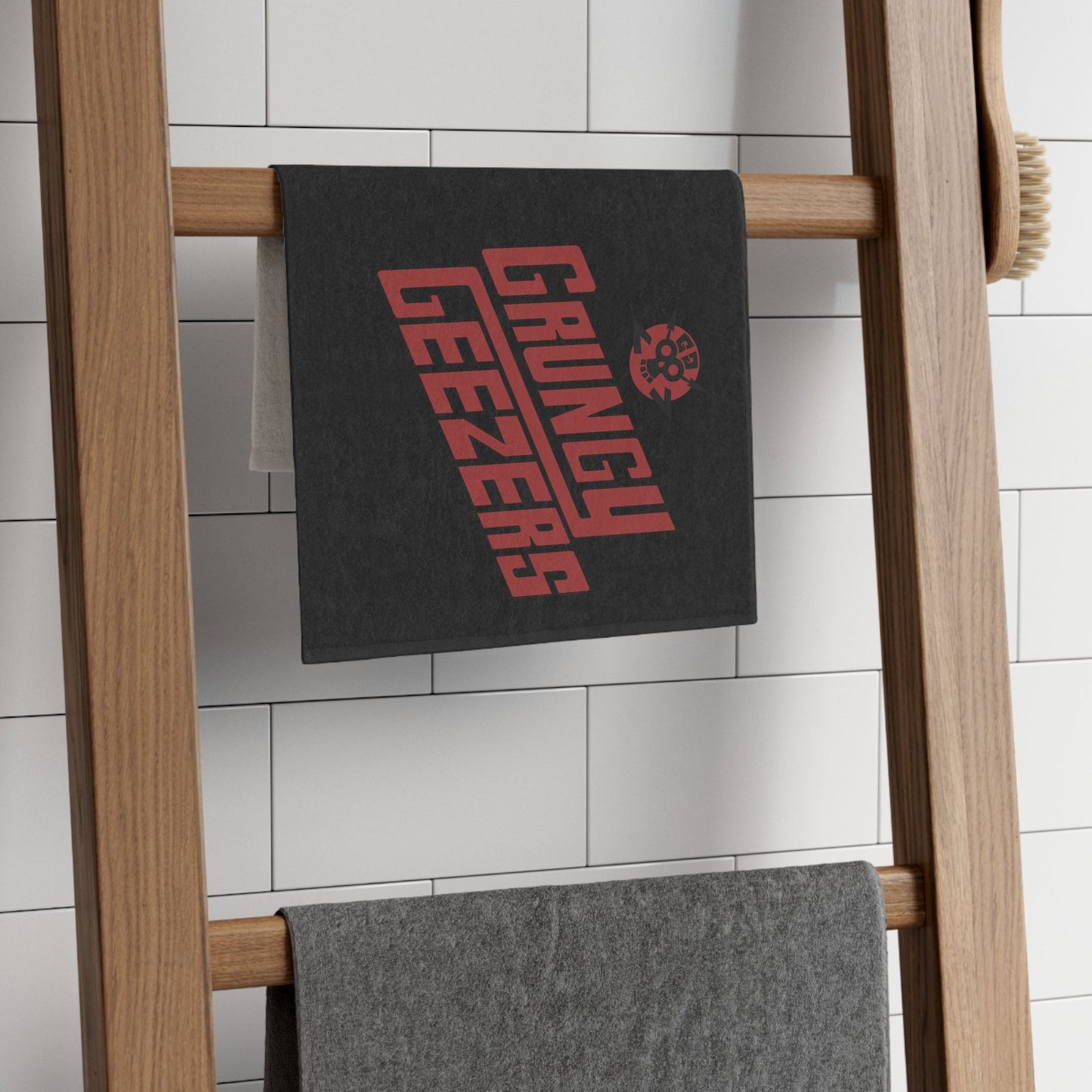 Grungy Geezers "Mosh Pit Mop" Rally Towel - The Enchanted Bonsai Bazaar