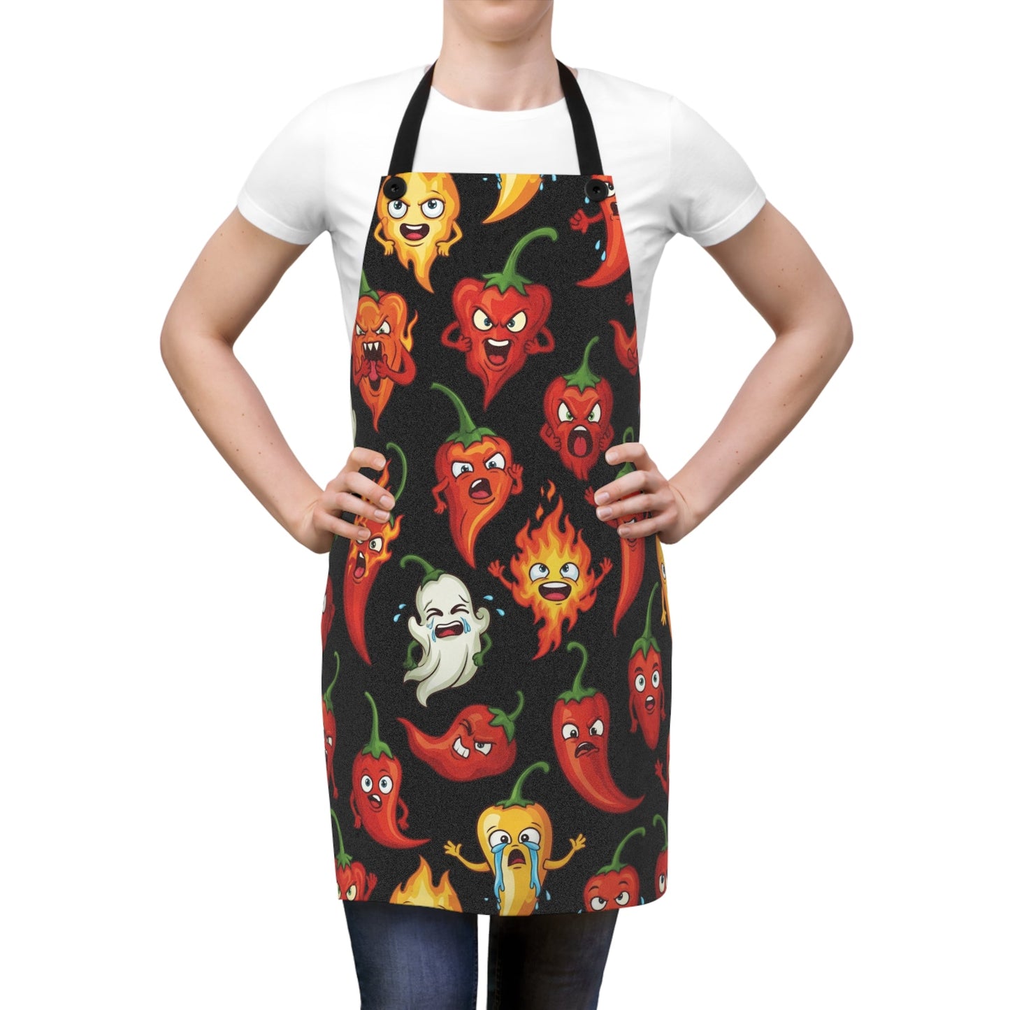IC Spicy "Culinary Scorch" Apron - The Enchanted Bonsai Bazaar