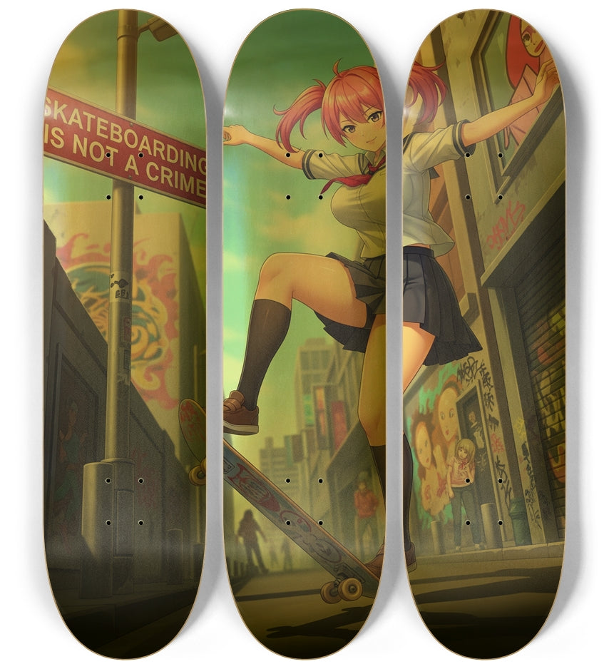 Skateboarding Is Not A Crime