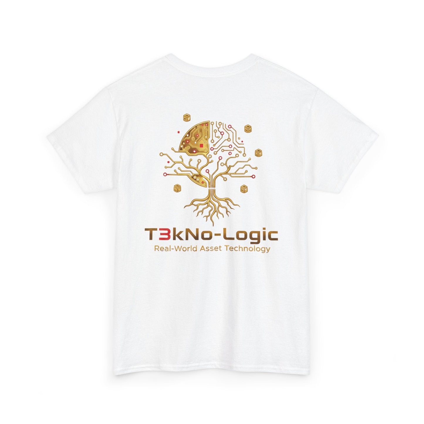 T-Shirt — T3kNo - Logic RWA Tech Tree Graphic Tee (Real - World Asset Technology) - T3kNo - Logic.xyz