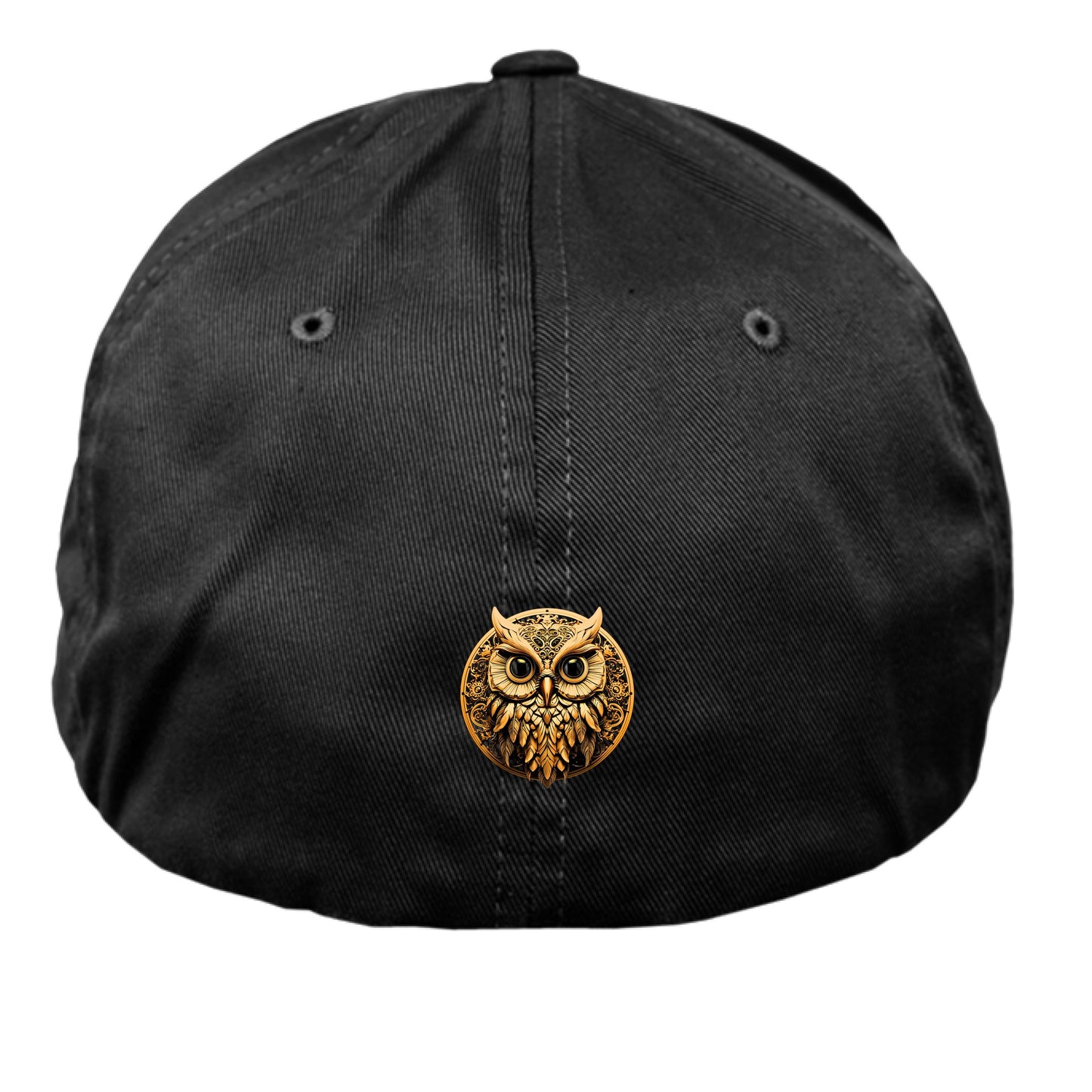T3kNo - Logic | Meta Owl Premium Fitted Hat - T3kNo - Logic.xyz