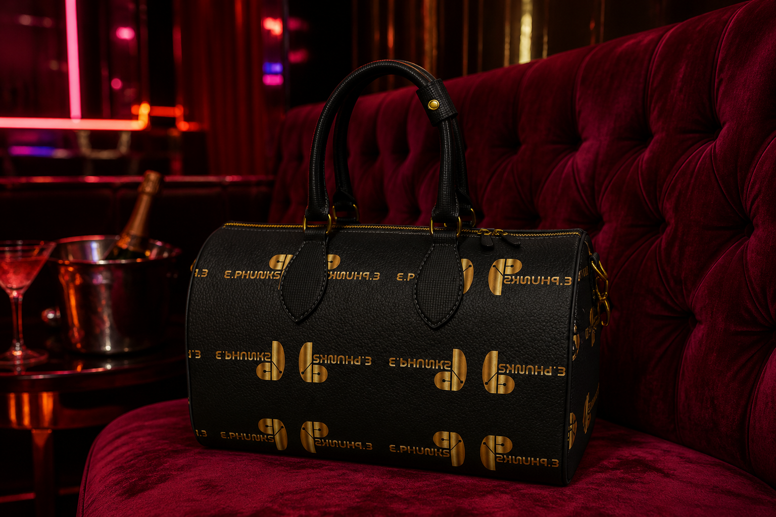 Duffle bag — lifestyle showcase