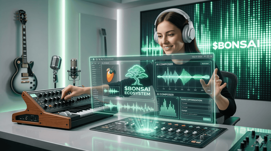 From AI Fears to Future Beats: How Human-AI Music Production is Reshaping the $BONSAI Sound - T3kNo-Logic.xyz