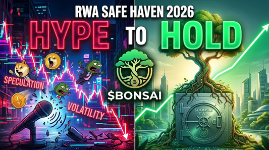 From "Hype" to "Hold": Why $BONSAI is the RWA Safe Haven of 2026 - T3kNo-Logic.xyz
