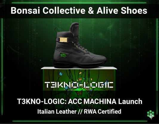 Step into the Future: Bonsai Collective Designers Launch Exclusive Italian Footwear with Alive Shoes - The Enchanted Bonsai Bazaar