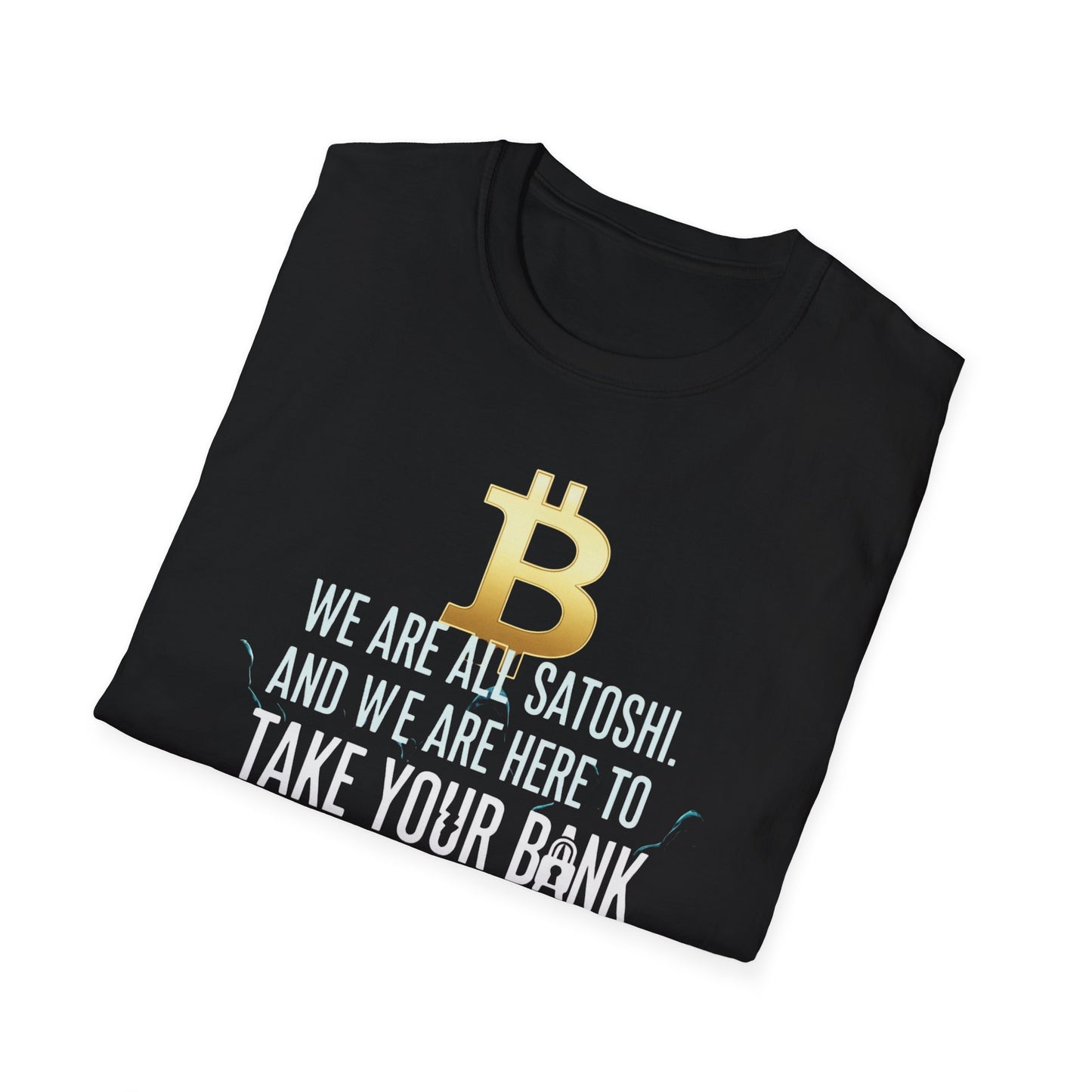 Bitcoin T-Shirt — “We Are All Satoshi” Crypto Revolution Tee