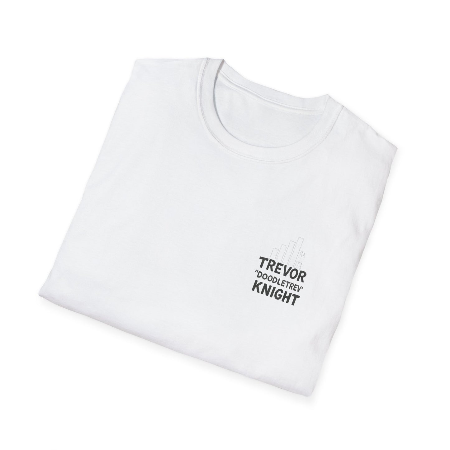 Graphic T-Shirt — 'Trader Trevor Pimp It Up' Cartoon Artist Design (Trevor Knight)