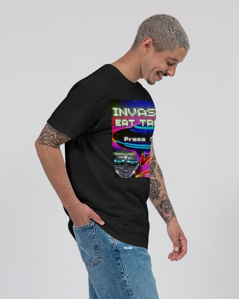 T3kNo-Logic DJ LETHAL SKILLZ INVASION EAT TRAX Unisex Ultra Cotton T-Shirt | Gildan