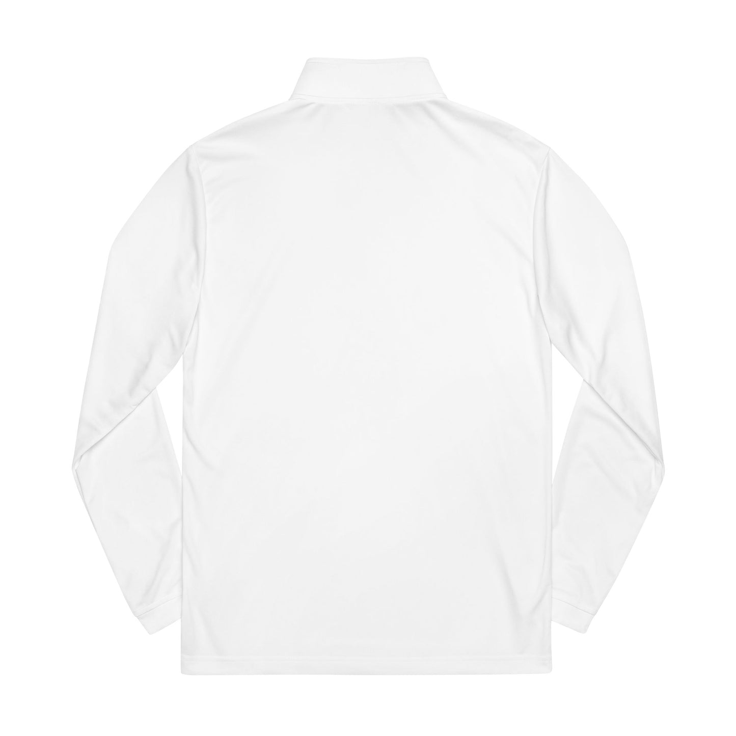 Embroidered Quarter-Zip Pullover — Lightweight adidas® Performance Top