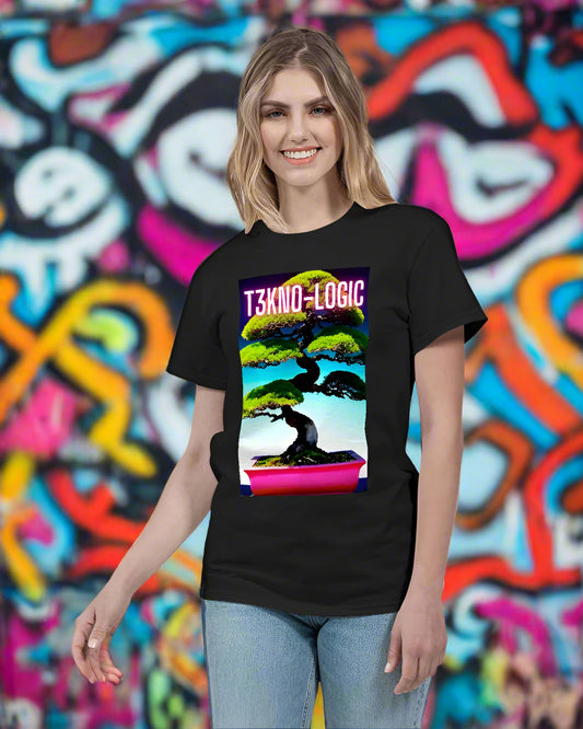 T3kNo-Logic Enchanted Bonsai 06 Unisex Ultra Cotton T-Shirt | Gildan