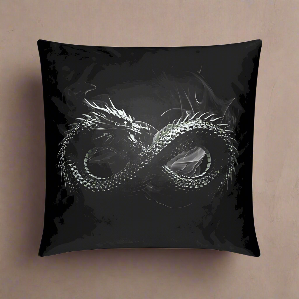 Dragonfinity Pillow