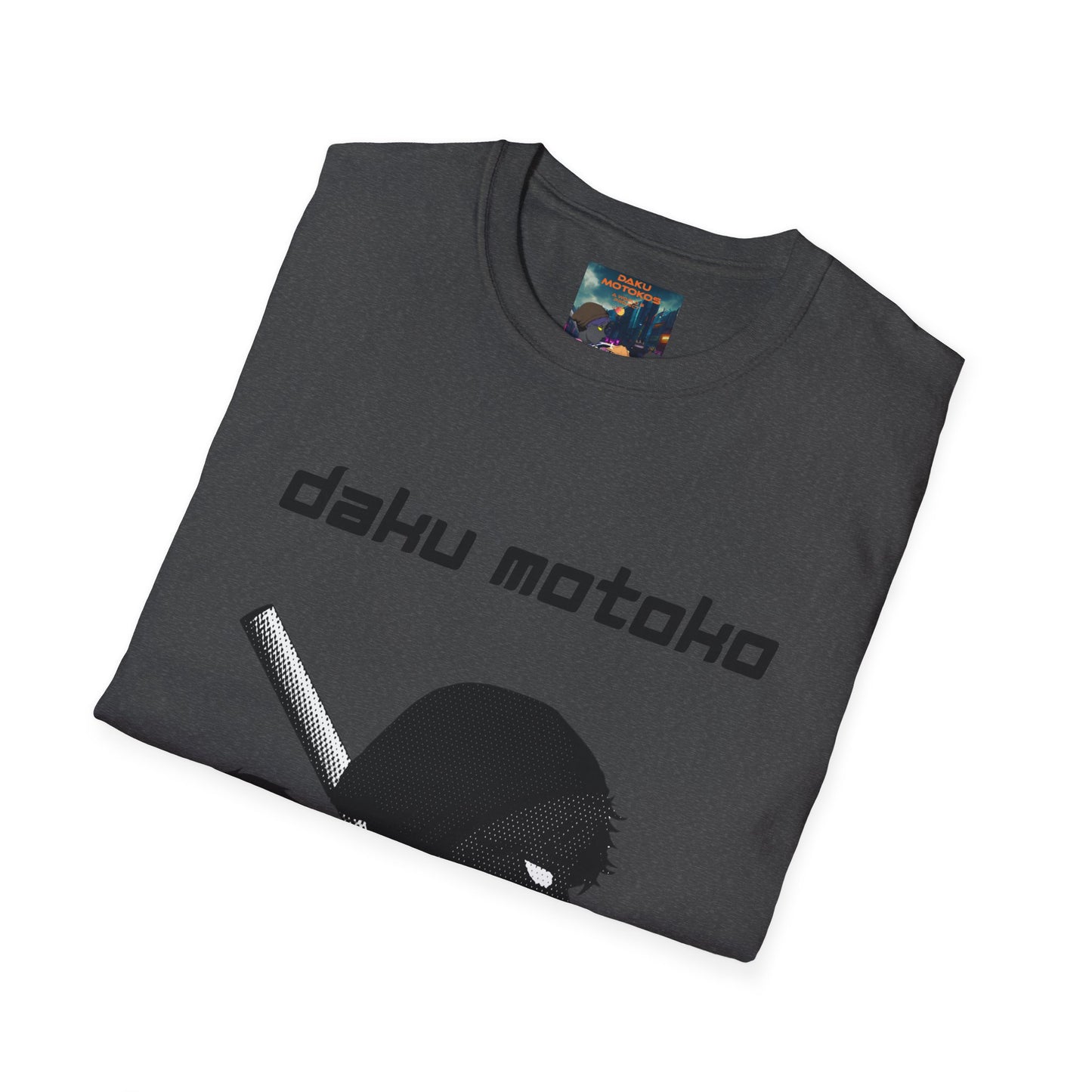 T-Shirt — Daku Motoko Anime Silhouette Tee