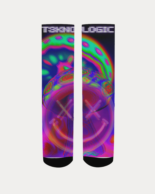 T3KNO-LOGIC Happy Trip Women's Socks