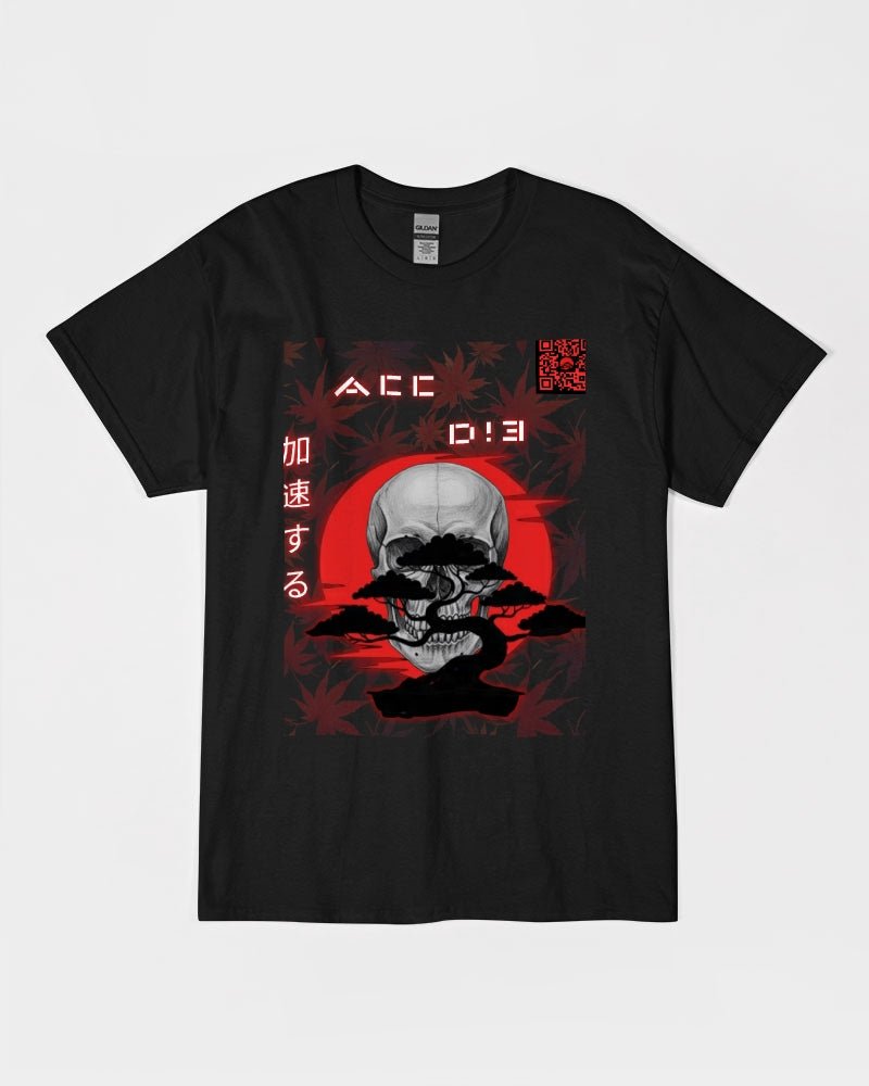 ACC | D!3 Skull Unisex Ultra Cotton T-Shirt | Gildan - The Enchanted Bonsai Bazaar