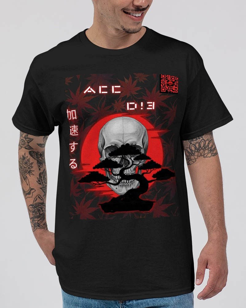 ACC | D!3 Skull Unisex Ultra Cotton T-Shirt | Gildan - The Enchanted Bonsai Bazaar