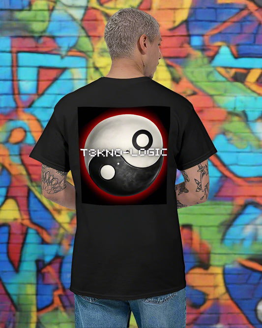 T3kNo-Logic Yin Yang Glow Unisex Ultra Cotton T-Shirt | Gildan
