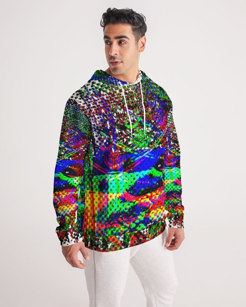 Black Flags and Bonsai Men's All - Over Print Hoodie - The Enchanted Bonsai Bazaar