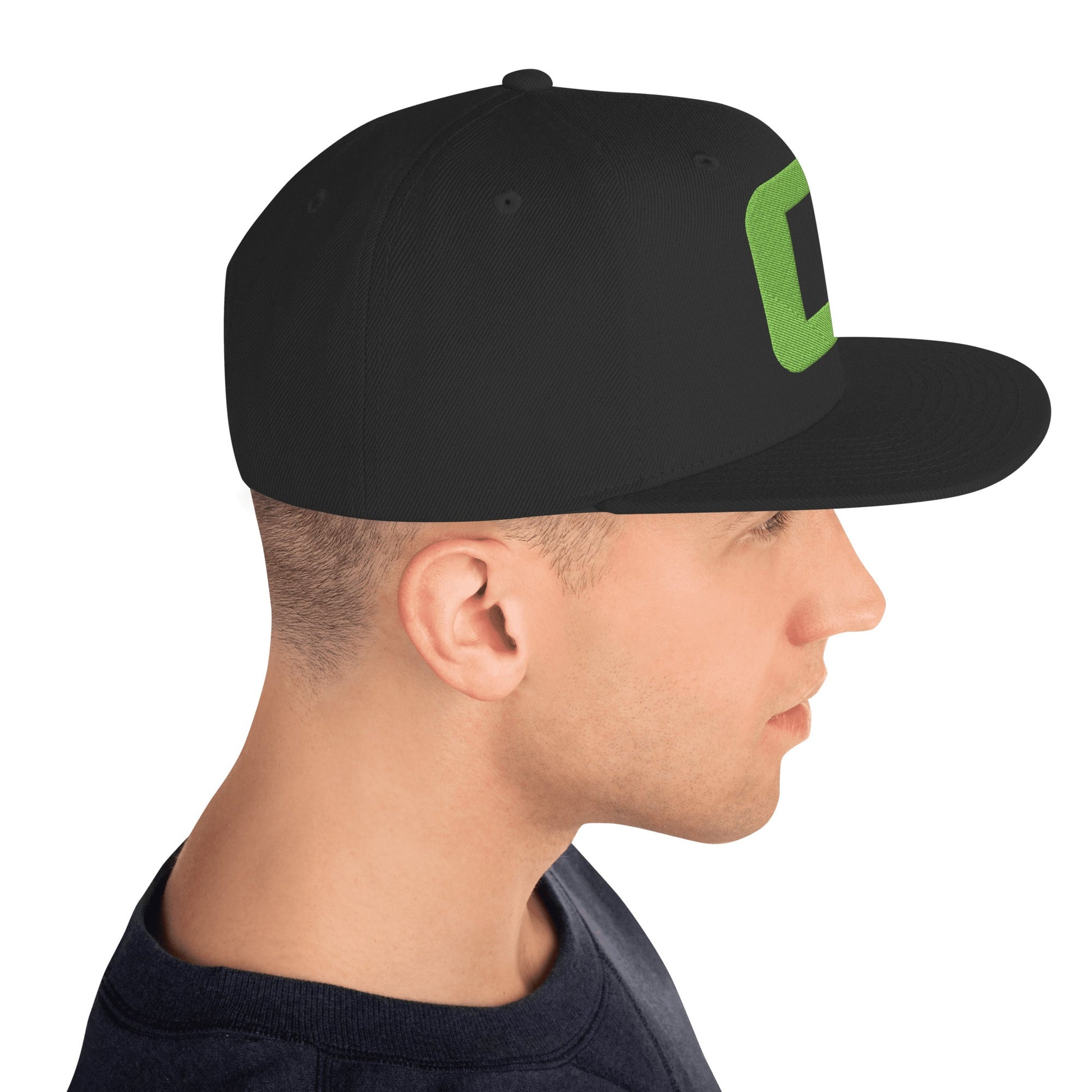 CRUMBEATr Black Snapback Hat - The Enchanted Bonsai Bazaar