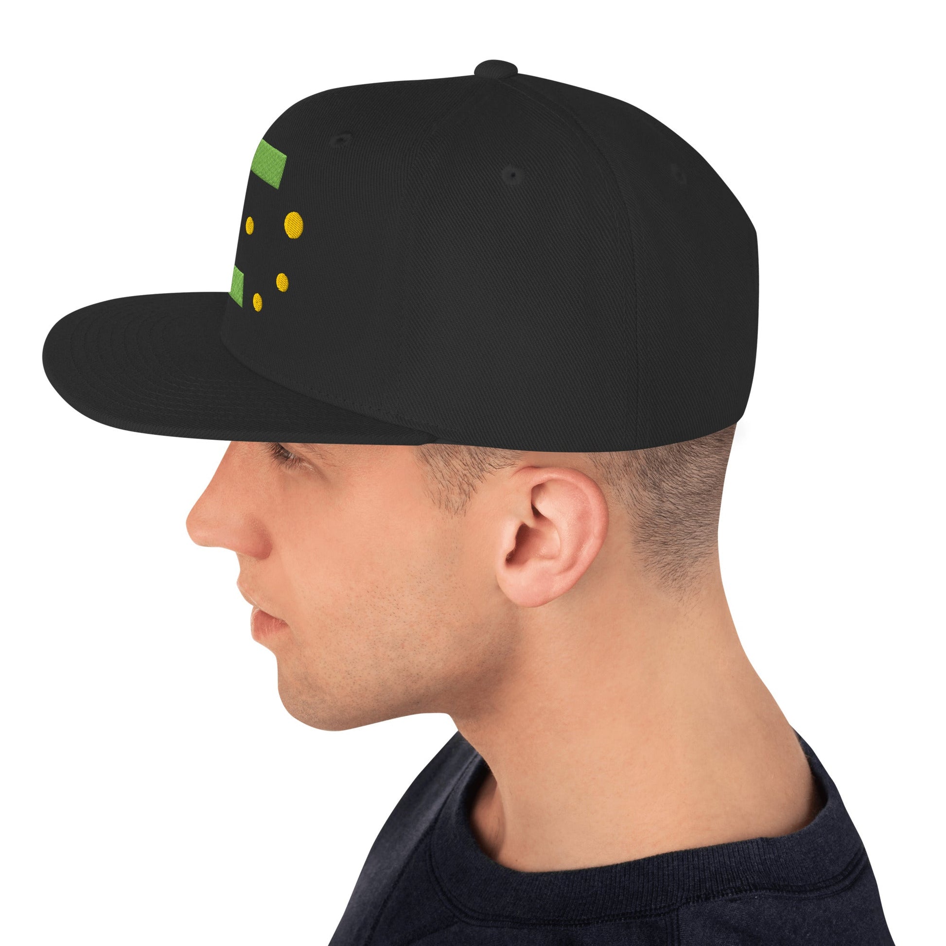CRUMBEATr Black Snapback Hat - The Enchanted Bonsai Bazaar