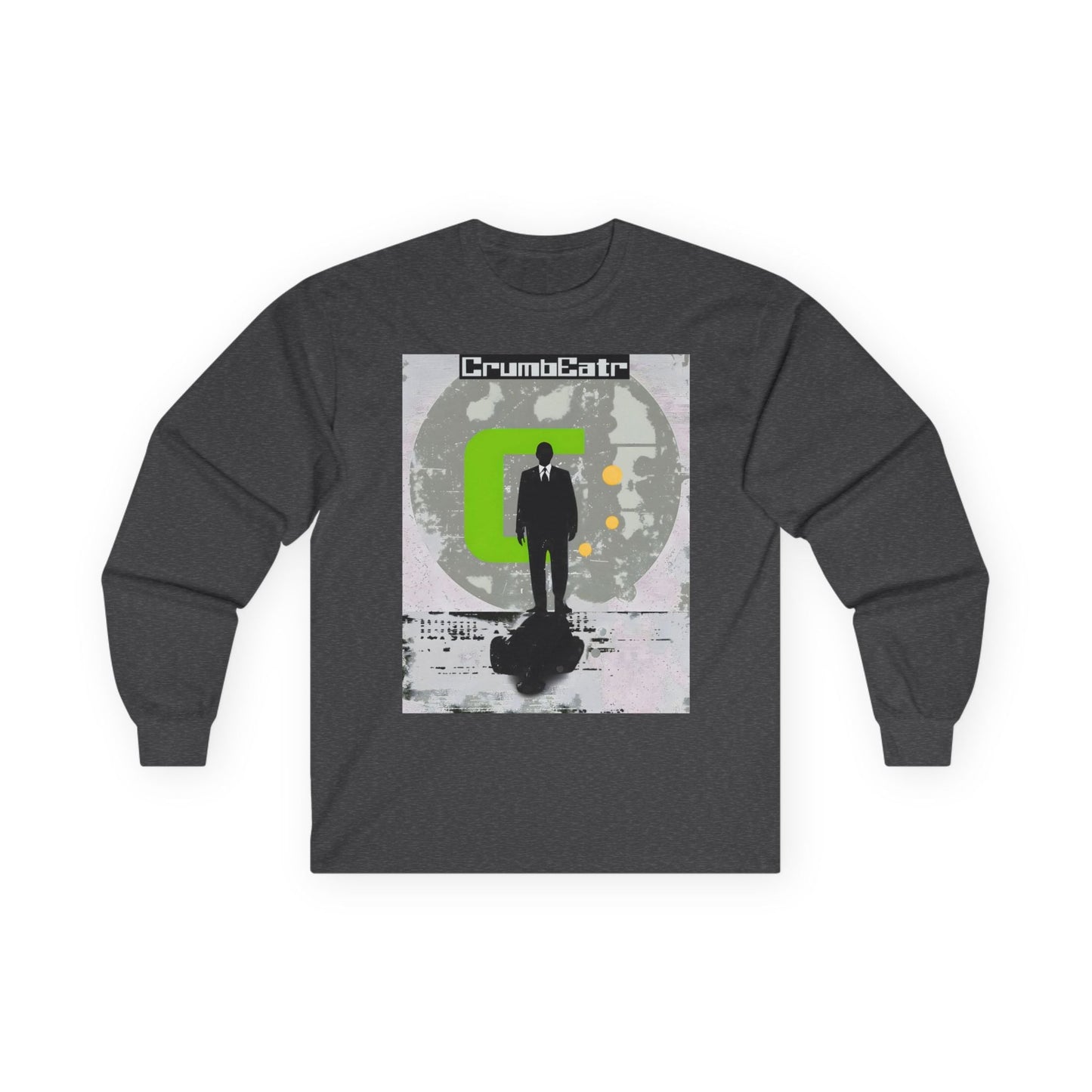 CRUMBEATr CryptoGate by DP Long Sleeve Tee — QR Code Back - T3kNo - Logic.xyz
