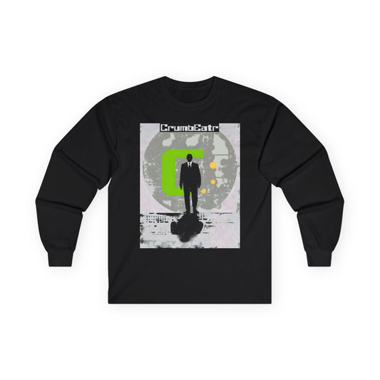CRUMBEATr CryptoGate by DP Long Sleeve Tee — QR Code Back - T3kNo - Logic.xyz