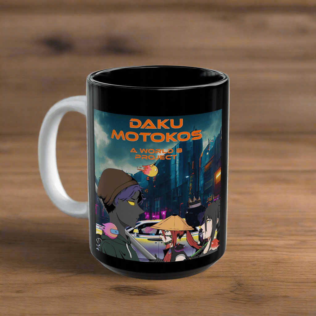 Daku Motokos "Compiler Code" Coffee Mug - T3kNo - Logic.xyz