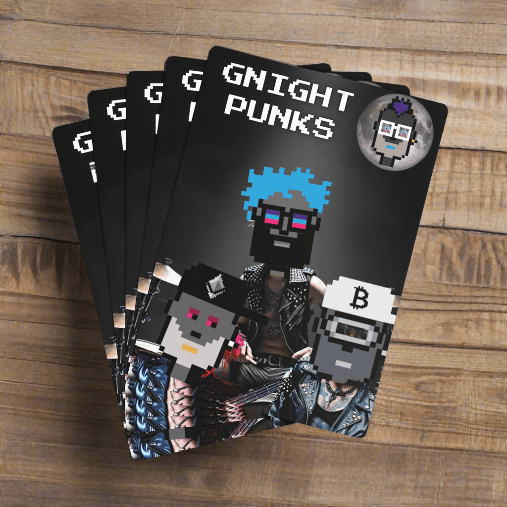 GNight Punks "Multichain Strat" Playing Cards - The Enchanted Bonsai Bazaar