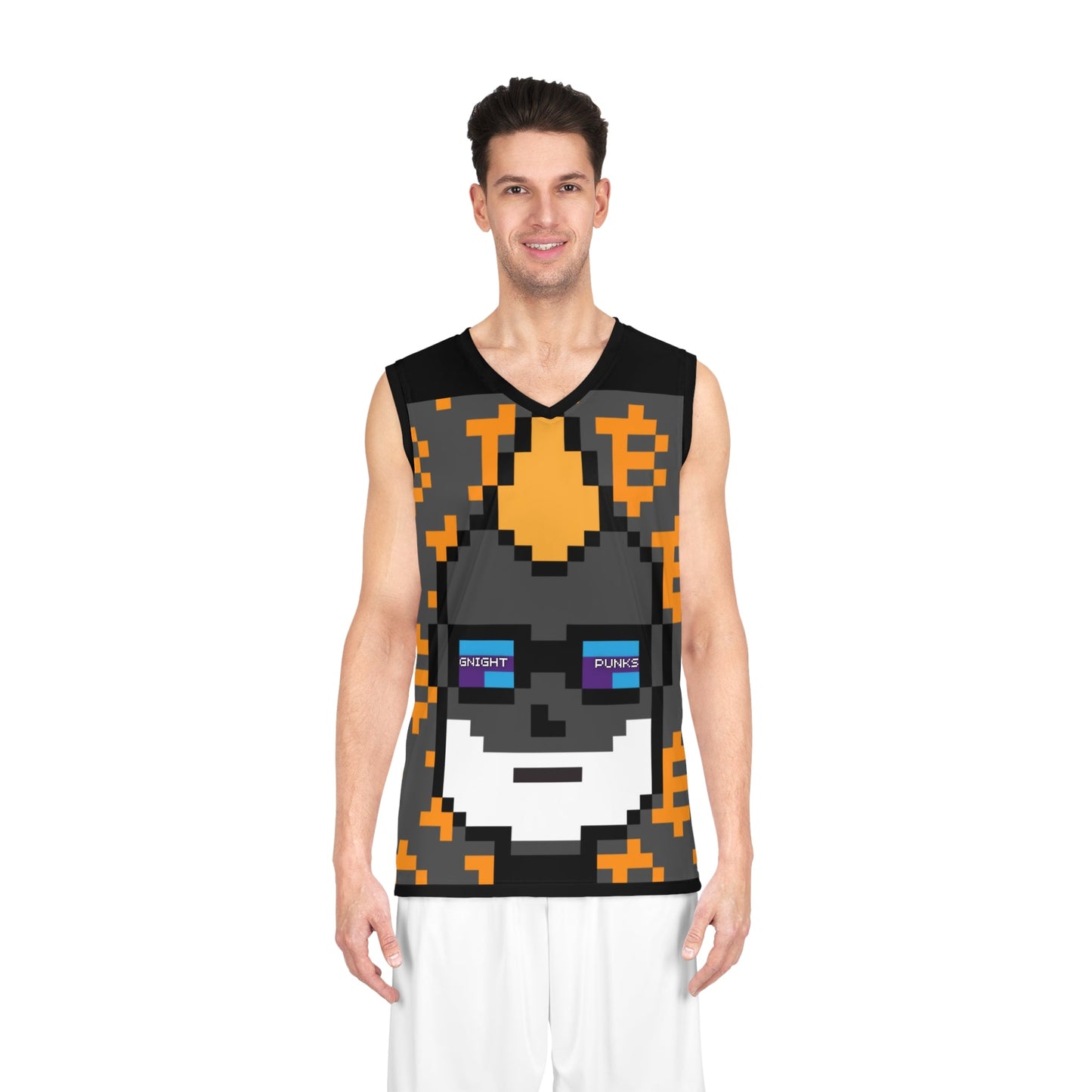 GNight Punks "Ordinal Inscription" BTC Basketball Jersey - T3kNo - Logic.xyz