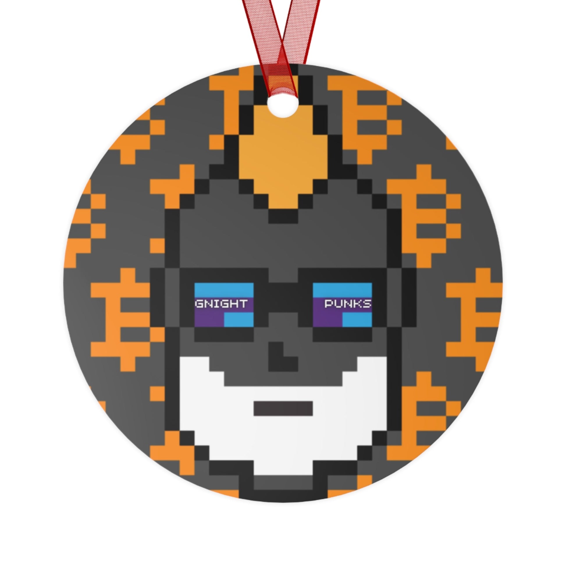 GNight Punks "Rocket to the Moon" Christmas Ornament - T3kNo - Logic.xyz