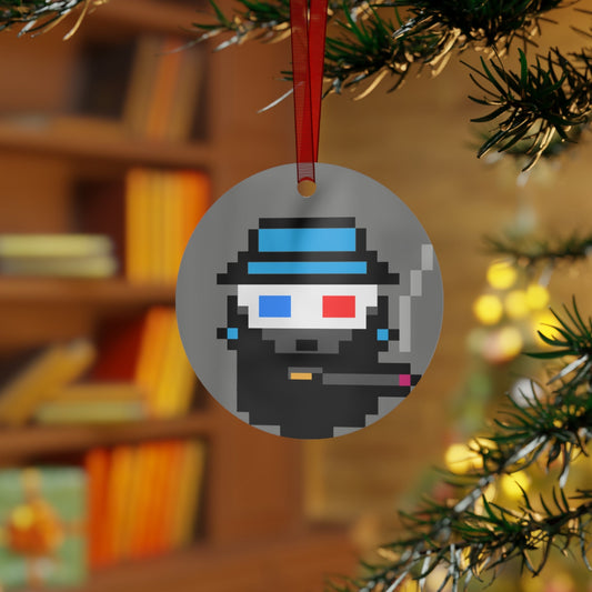 GNight Punks "See the Future" 3D Glasses Ornament - T3kNo - Logic.xyz