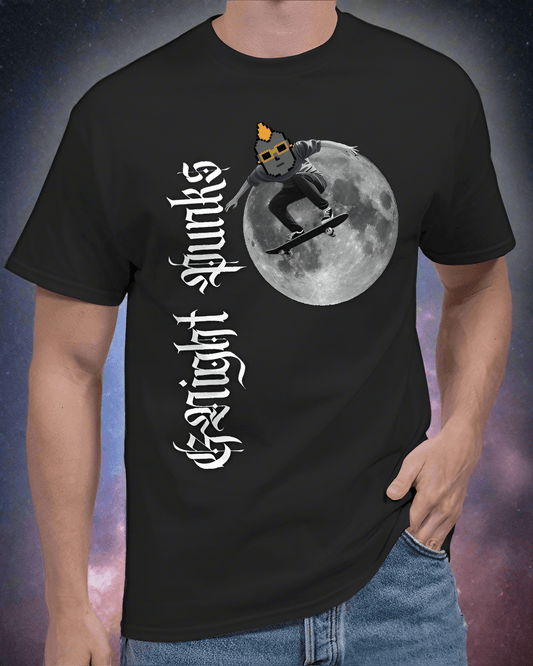GNight Punks "Skate to the Moon" T-Shirt - T3kNo - Logic.xyz