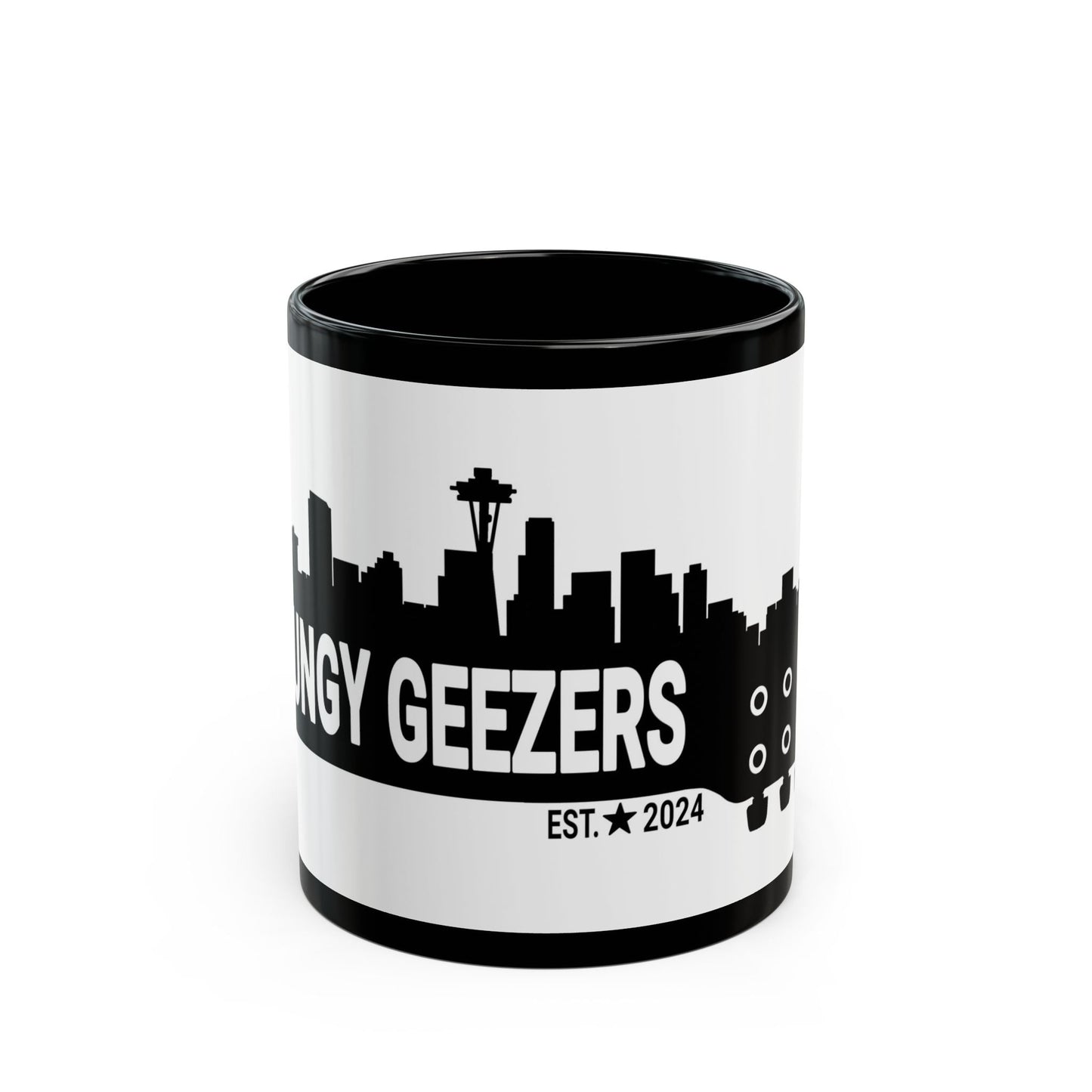 Grungy Geezers "Anti - Big Tech" Coffee Mug - T3kNo - Logic.xyz