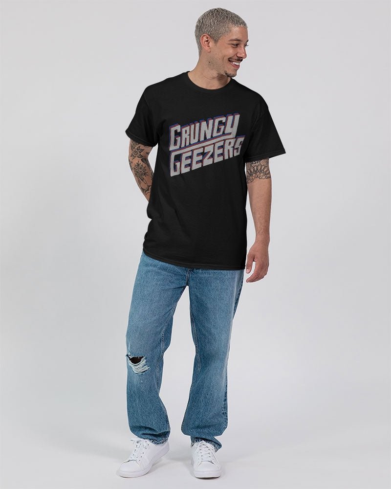 Grungy Geezers "Here To Rock" T-Shirt - The Enchanted Bonsai Bazaar