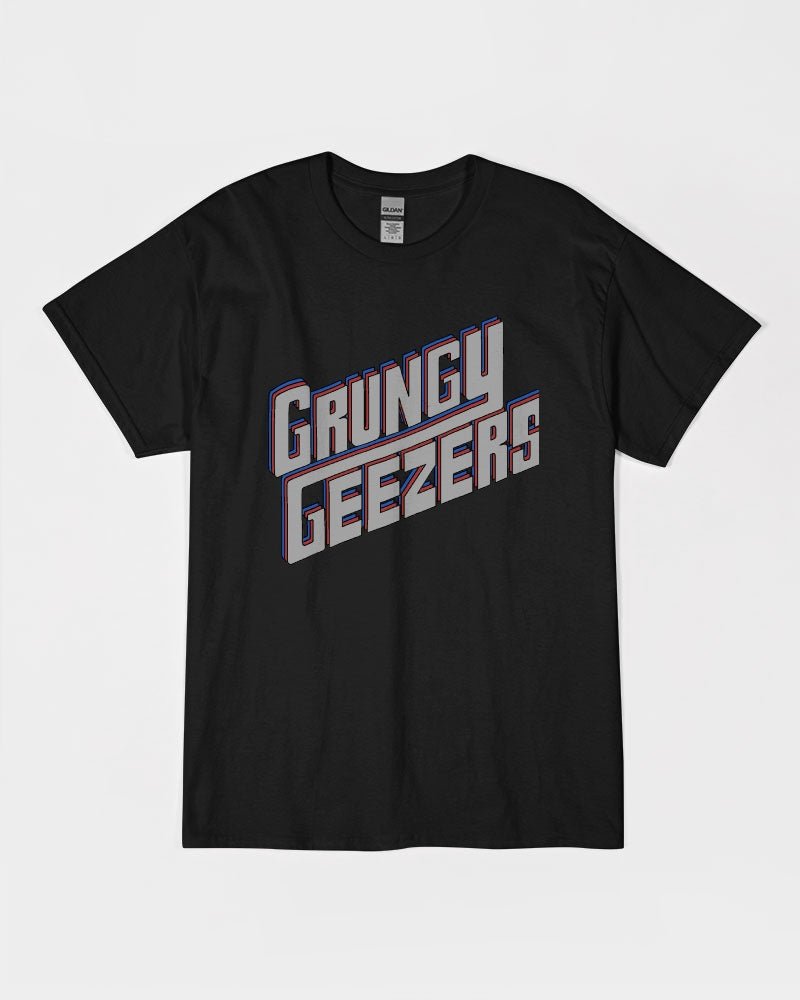 Grungy Geezers "Here To Rock" T-Shirt - The Enchanted Bonsai Bazaar
