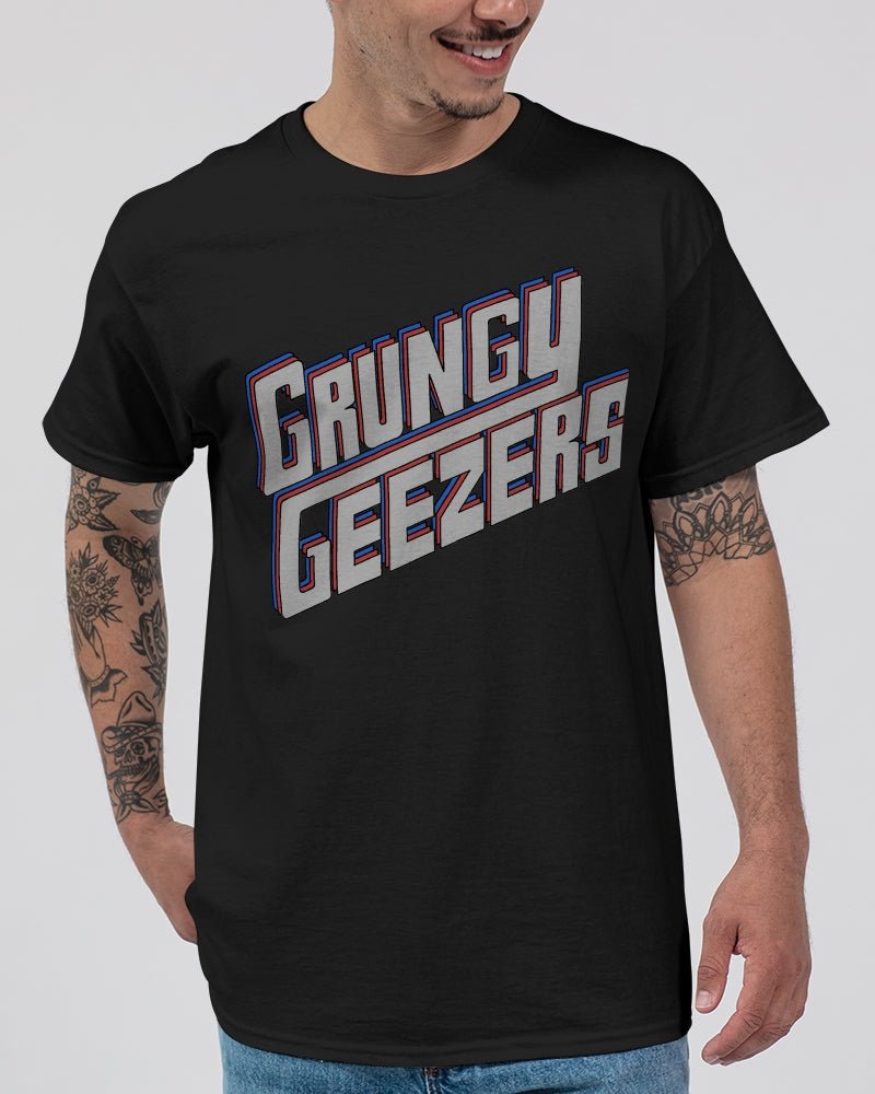 Grungy Geezers "Here To Rock" T-Shirt - The Enchanted Bonsai Bazaar
