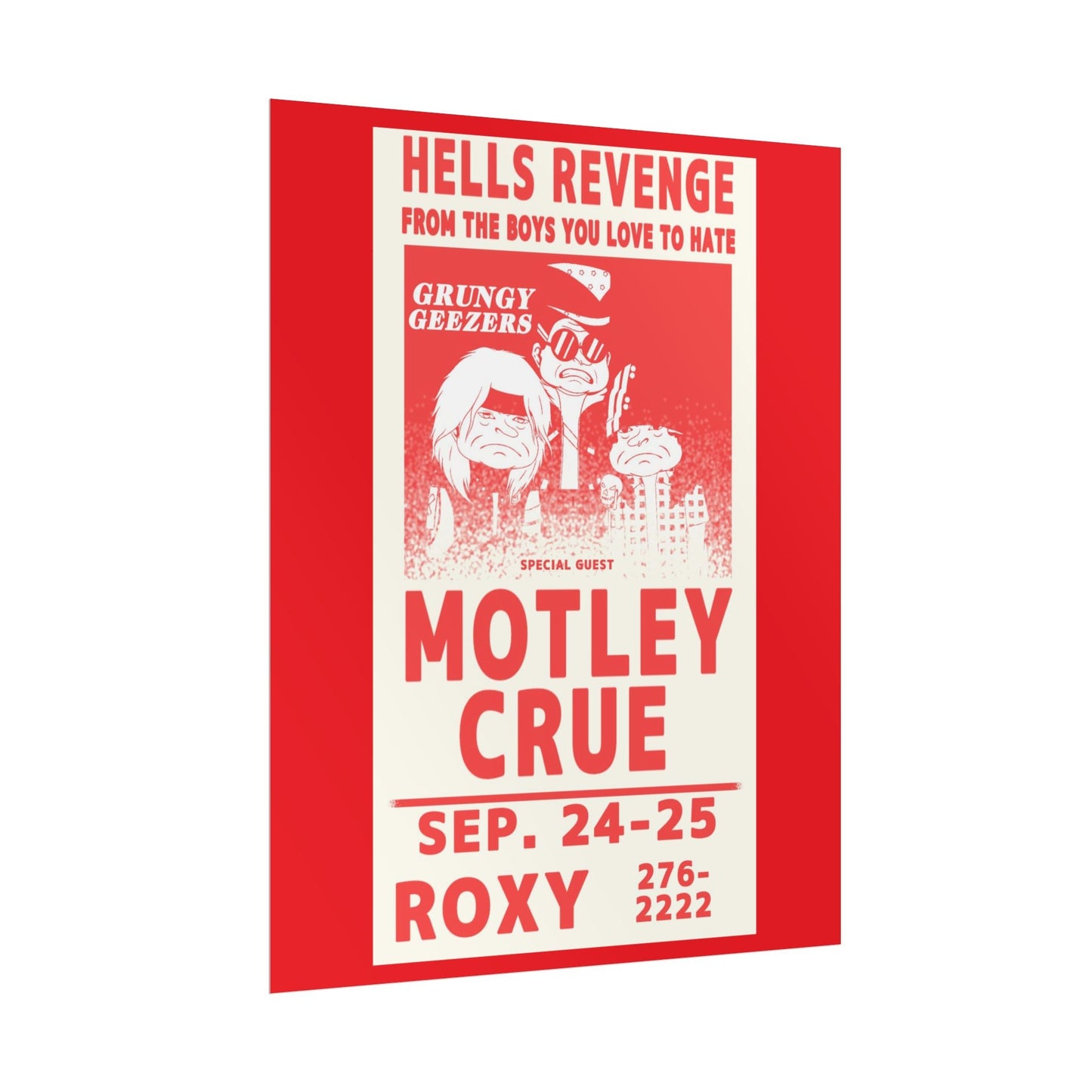 Grungy Geezers "Legendary Groove" Art Poster - The Enchanted Bonsai Bazaar