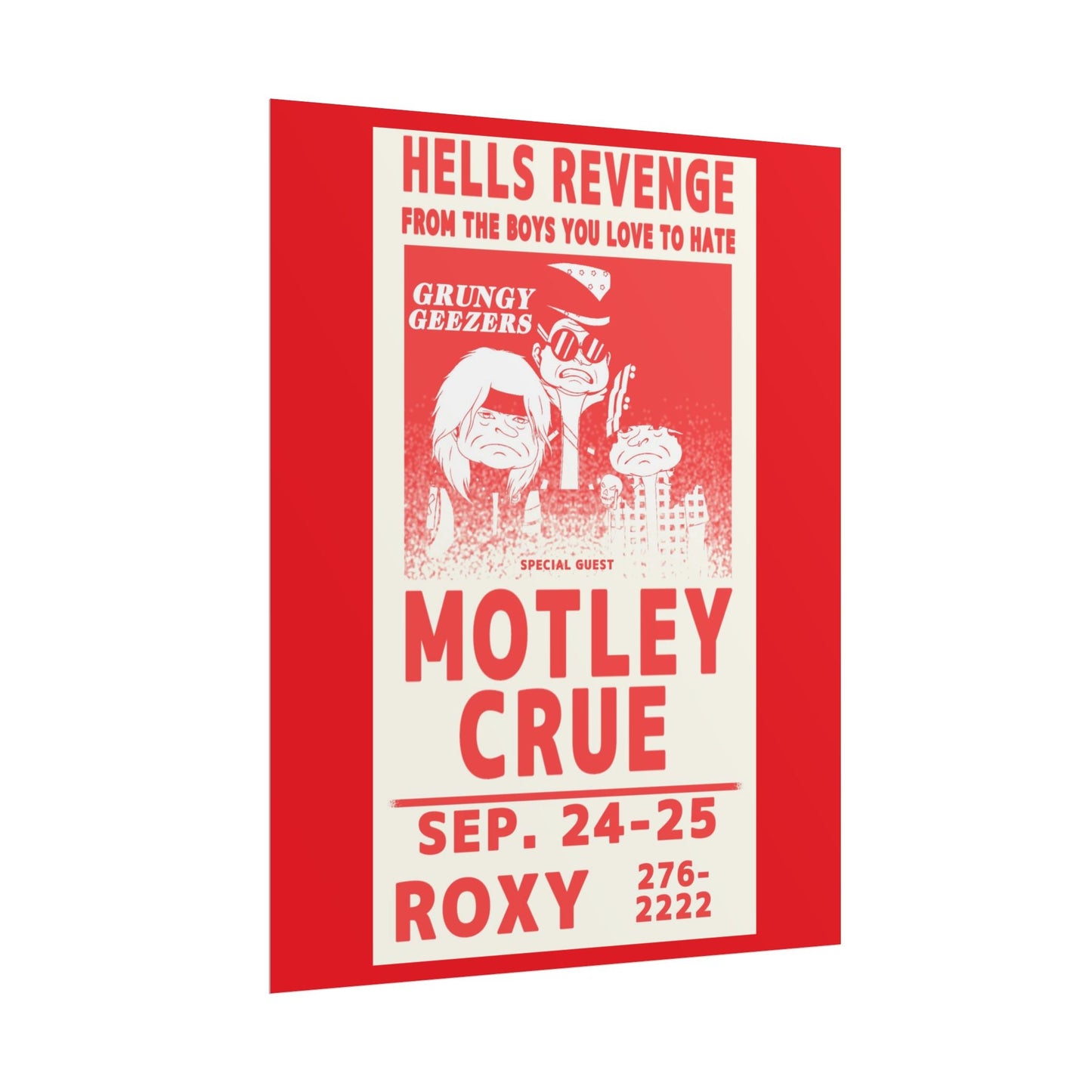 Grungy Geezers "Legendary Groove" Art Poster - The Enchanted Bonsai Bazaar