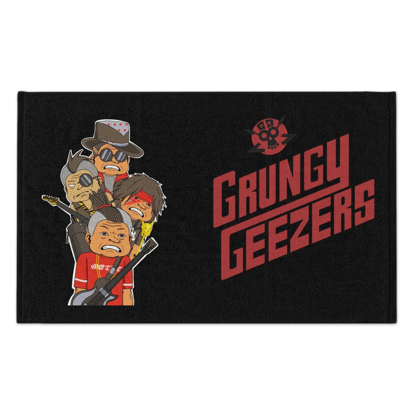 Grungy Geezers "Mosh Pit Mop" Rally Towel - The Enchanted Bonsai Bazaar