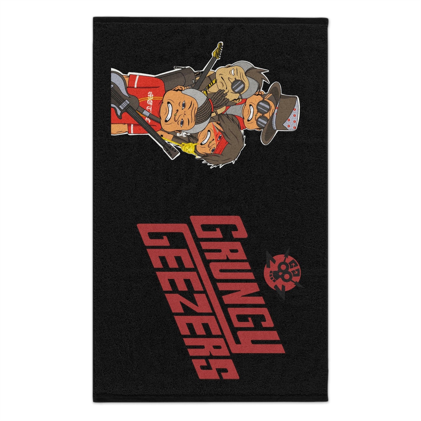 Grungy Geezers "Mosh Pit Mop" Rally Towel - The Enchanted Bonsai Bazaar