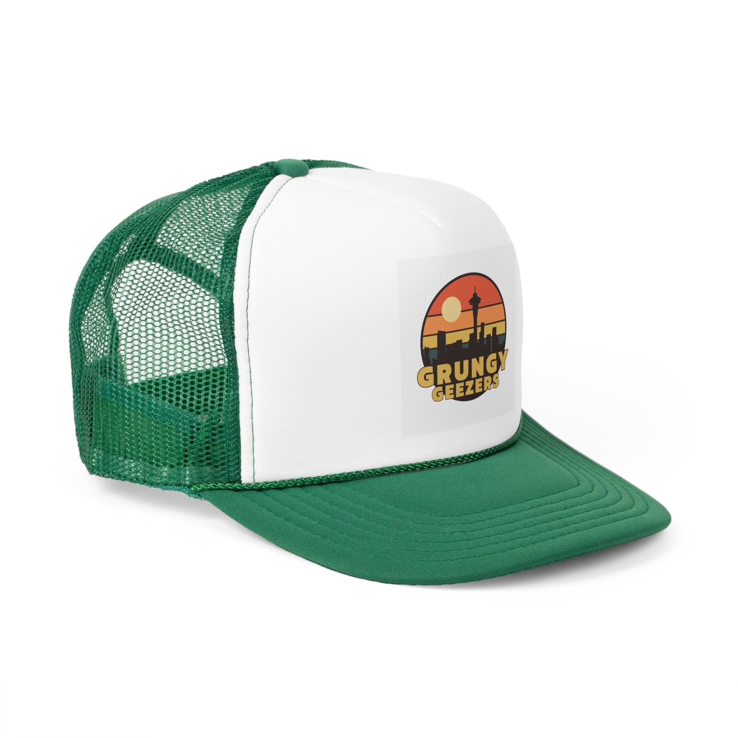 Grungy Geezers "Music NFT Pioneer" Trucker Hat - T3kNo - Logic.xyz